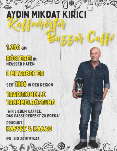 Aydin Mikdat Kirici - Kaffeeröster Bazzar Caffé