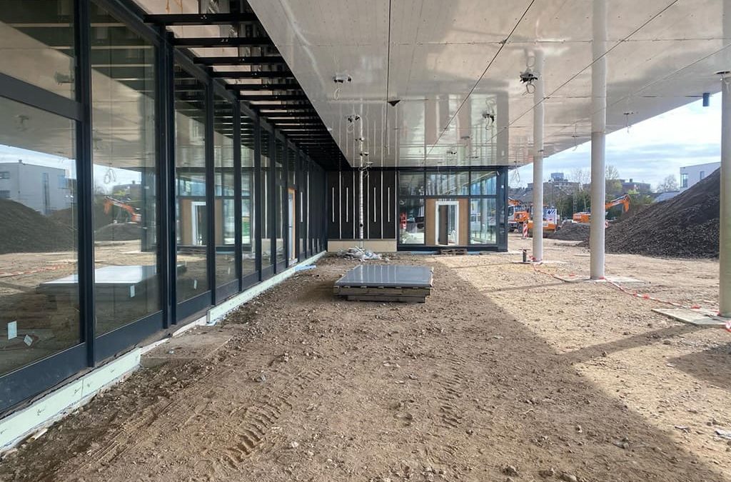 Der Rohbau ist fertig, ab jetzt übernehmen wir